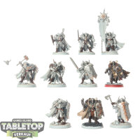 Slaves to Darkness - 10x Chaos Warriors - teilweise bemalt