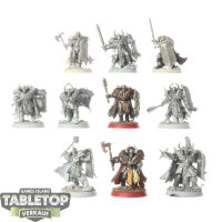 Slaves to Darkness - 10x Chaos Warriors - teilweise bemalt
