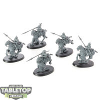 Astra Militarum - 5x Attilan Rough Riders - unbemalt