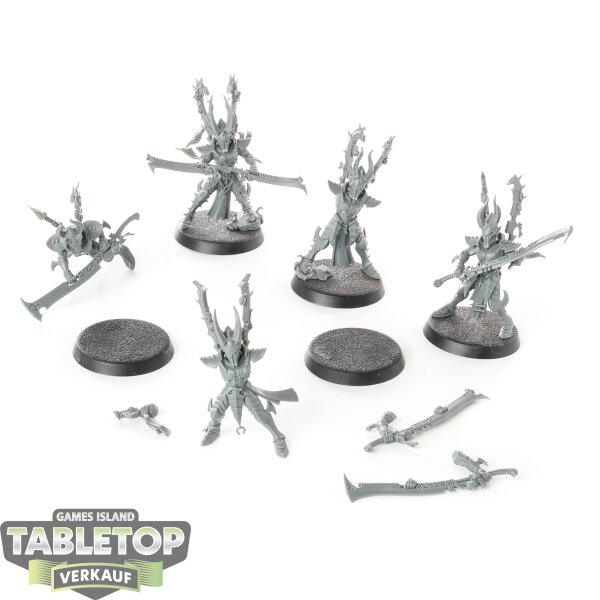 Drukhari - 5x Incubi - unbemalt