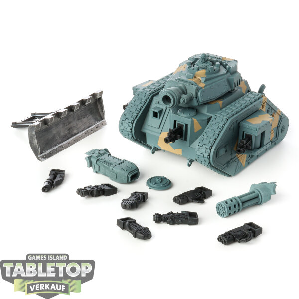 Astra Militarum - Leman Russ Battle Tank - teilweise bemalt
