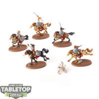 Slaves to Darkness - 5x Darkoath Fellriders - bemalt
