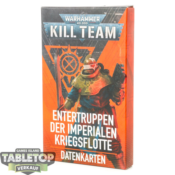 Kill Team - Imperial Navy Breachers Datacards - deutsch