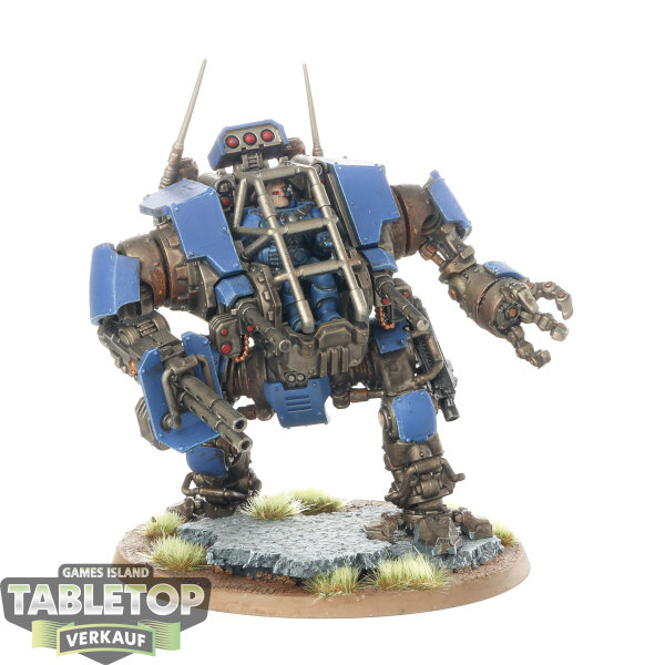 Space Marines - Invictor Tactical Warsuit - teilweise bemalt