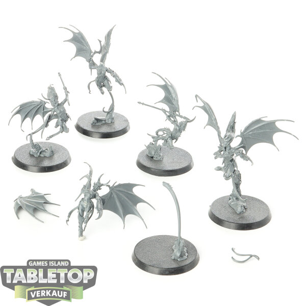 Daughters of Khaine - 5 Khinerai Heartrenders - unbemalt