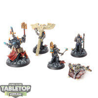 Black Templars - Chaplain Grimaldus & Retinue - gut...