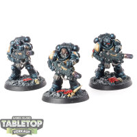 Black Templars - 3 Primaris Eradicators - bemalt