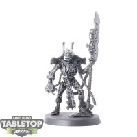 Necrons - Overlord with Tachyon Arrow - grundiert
