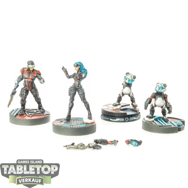 Infinity - 2 x NOMADS: Tunguska Interventors - bemalt