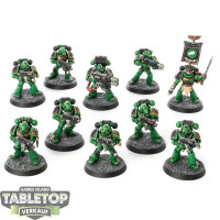 Salamanders - 10 Tactical Squad - bemalt