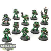Salamanders - 10 Tactical Squad - bemalt