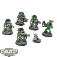 Salamanders - 5 Devastator Squad - bemalt