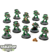 Salamanders - 10 Tactical Squad - bemalt