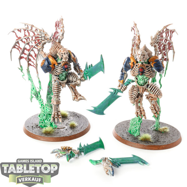 Ossiarch Bonereapers - 2 Morghast Harbingers - bemalt