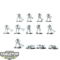 Necromunda - 10 Necron Warriors - unbemalt