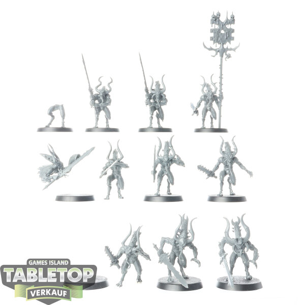 Blades of Khorne - 10 Bloodletters - unbemalt