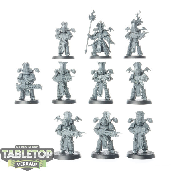 Thousand Sons - 10 Rubric Marines - unbemalt