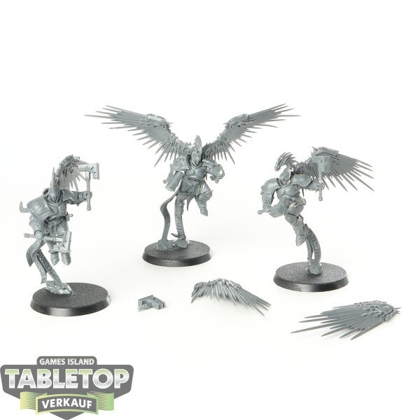 Stormcast Eternals - 3x Stormcast Prosecutors - unbemalt