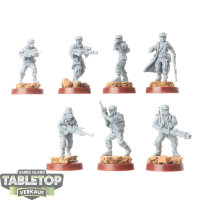 Rebellen - 7x Rebel Troopers - unbemalt