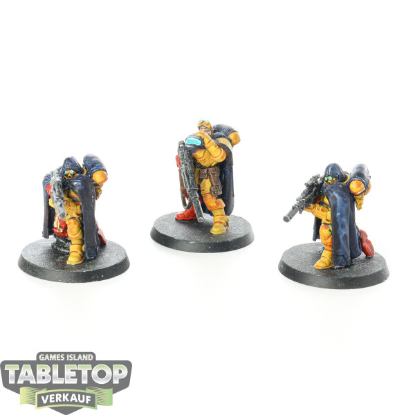 Space Marines - 3x Eliminators - bemalt