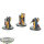 Space Marines - 3x Eliminators - bemalt