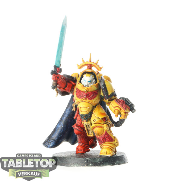 Space Marines - Captain in Gravis Armour - bemalt