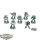 Dark Angels - 7 Tactical Squad - teilweise bemalt