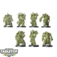 Death Guard - 7 Plague Marines - unbemalt
