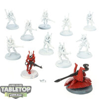 Aeldari - 10 Guardian Defenders - teilweise bemalt
