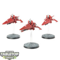 Aeldari - 3 Windriders - bemalt