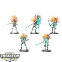 Sylvaneth - 5 Tree-Revenants - teilweise bemalt