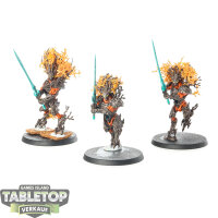 Sylvaneth - 3 Kurnoth Hunters - teilweise bemalt