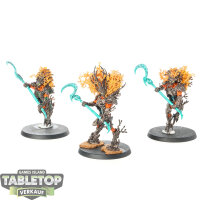 Sylvaneth - 3 Kurnoth Hunters - teilweise bemalt