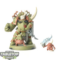 Death Guard - Plague Marine Champion - teilweise bemalt