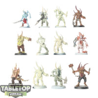 Death Guard - 12 Poxwalkers - teilweise bemalt