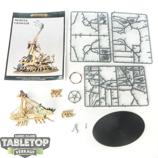 Ossiarch Bonereapers - Mortek Crawler - teilweise gebaut