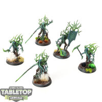 Sylvaneth - 5 Tree-Revenants - bemalt