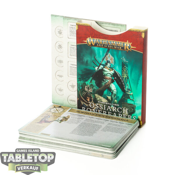 Ossiarch Bonereapers - Warscroll Cards 3rd Edition - deutsch