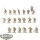 Ossiarch Bonereapers - 20x Mortek Guard - bemalt