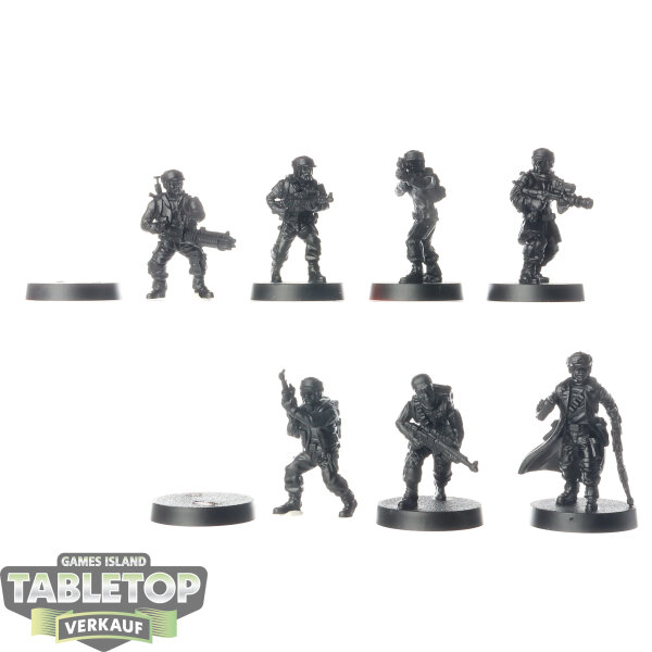 Rebellen - 7x Rebel Troopers - grundiert