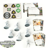 Galaktisches Imperium - 7x Stormtroopers - teilweise bemalt