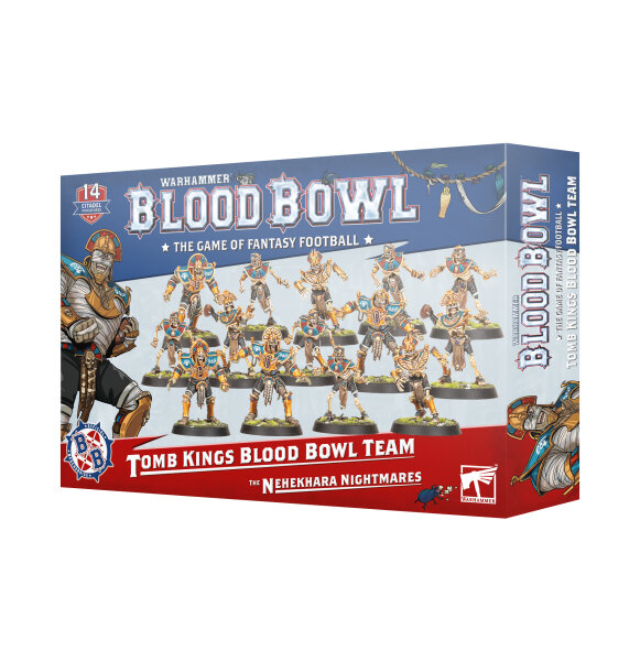 Blood Bowl - Tomb Kings Team: The Nehekhara Nightmares