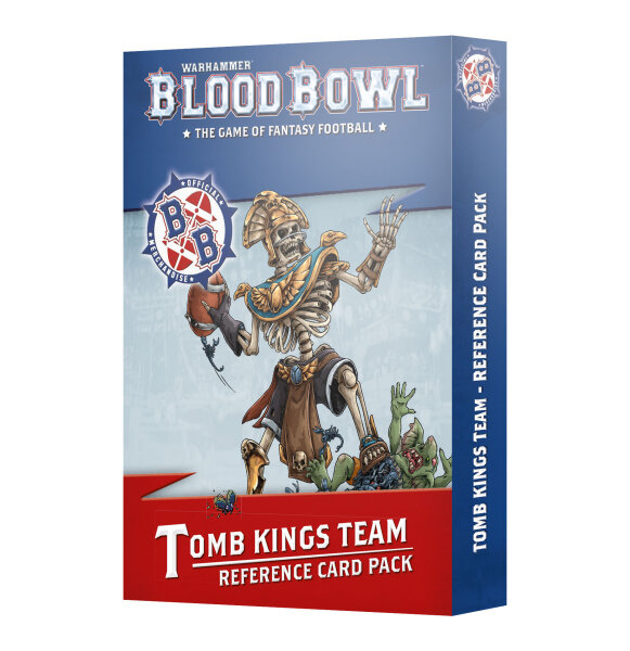 Blood Bowl - Tomb Kings Team Card Pack (Englisch)