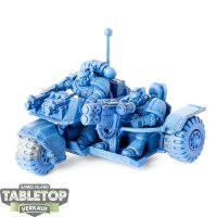 Space Marines - Space Marine Attack Bike - grundiert