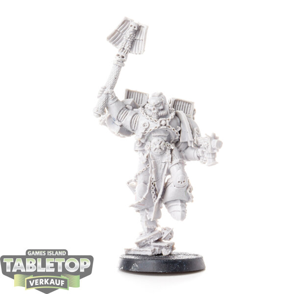 Space Marines - Space Marine Chaplain with Jump Pack - unbemalt