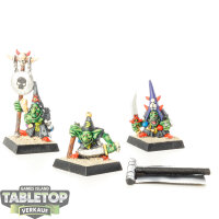 Orc & Goblin Tribes - 3 x Night Goblin Command...