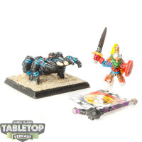 Orc & Goblin Tribes - Goblin Hero on Giant Spider...