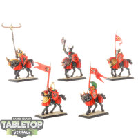 Warriors of Chaos - 5 x Chaos Knights klassisch - bemalt