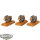 Miniaturen - 3 x Boars klassisch - bemalt