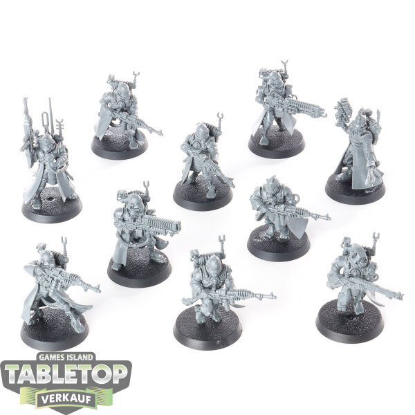 Adeptus Mechanicus - 10 Skitarii Vanguard - unbemalt